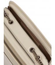 CALVIN KLEIN UTILITY Kleine Umh&auml;ngetasche aus Metall Tofu - Damentaschen - 4