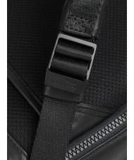 PIQUADRO HARPER Lederrucksack f&uuml;r 15,6-Zoll-Laptop Schwarz - PC-Rucks&auml;cke - 3