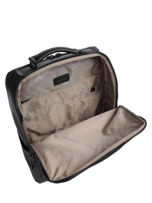 HARPER Lederrucksack f&uuml;r 15,6-Zoll-Laptop Schwarz - PC-Rucks&auml;cke