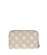 GUESS LAUREL Peony Mittelgro&szlig;e Geldb&ouml;rse mit umlaufendem Rei&szlig;verschluss Sand-Logo - Brieftaschen Damen - 3