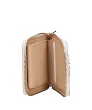 GUESS LAUREL Peony Mini-Geldb&ouml;rse mit umlaufendem Rei&szlig;verschluss wei&szlig;es Logo - Brieftaschen Damen - 2