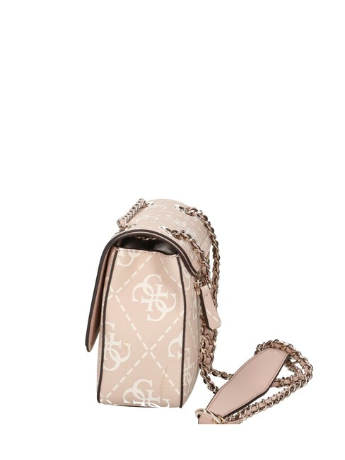 IZZY 4G Schulter-/Crossbody-Minitasche Sand-Logo - Damentaschen