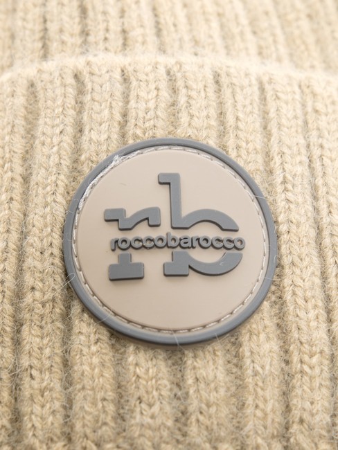 PON PON Kappe mit Manschette grau - M&uuml;tzen/H&uuml;te