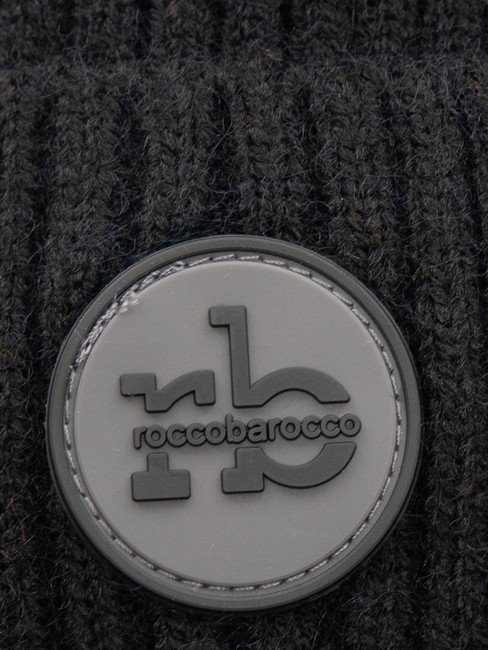 PON PON Kappe mit Manschette Schwarz - M&uuml;tzen/H&uuml;te