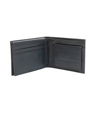 ROCCOBAROCCO PLAIN Lederbrieftasche mit Klappe und M&uuml;nzfach blau - Brieftaschen Herren - 3