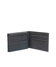 ROCCOBAROCCO PLAIN Lederbrieftasche mit Klappe blau - Brieftaschen Herren - 3