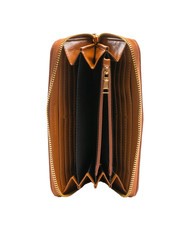 ROCCOBAROCCO LOLA Gro&szlig;e Geldb&ouml;rse mit umlaufendem Rei&szlig;verschluss br&auml;unen - Brieftaschen Damen - 2