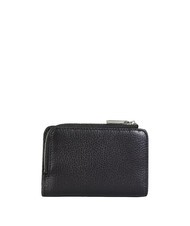 COCCINELLE METALLIC SOFT Kleine Geldb&ouml;rse aus Leder Schwarz - Brieftaschen Damen - 3