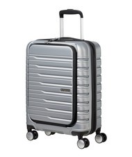 AMERICAN TOURISTER FLASHLINE Kabinentrolley mit 15,6-Zoll-Laptopfach Himmelssilber - Handgep&auml;ck - 4