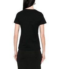 PINKO BUSSOLOTTO T-Shirt mit Logo schwarze Limousine - T-Shirts und Tops f&uuml;r Damen - 3