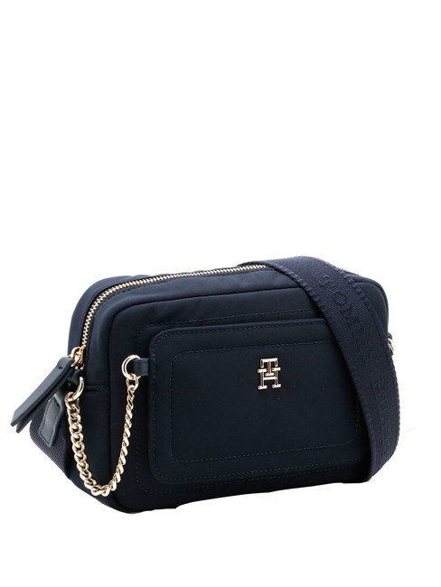 TH SPRING Mini-Kameratasche mit Schultergurt Raum blau - Damentaschen