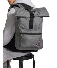 TOMMY HILFIGER TOMMY JEANS ESSENTIAL DAILY  Rolltop-Rucksack Zinkgrau - PC-Rucks&auml;cke - 4