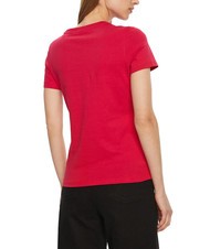 GUESS SS CN TRIANGLE LOVE Baumwoll-T-Shirt wildes Rot - T-Shirts und Tops f&uuml;r Damen - 2