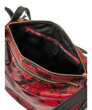 LESAC TRIO Rucksack aus St. Pythonleder rote Python - Damentaschen - 8