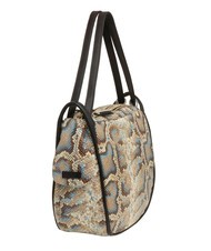 LESAC TRIO Rucksack aus St. Pythonleder graue Python - Damentaschen - 3