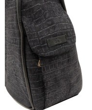 LESAC TRIO St. Rucksack aus Kokosnussleder schwarz26 - Damentaschen - 7