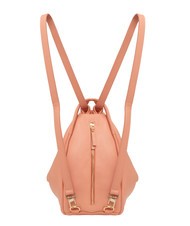 LESAC TRIO  Rucksack aus geh&auml;mmertem Leder altrosa - Damentaschen - 2
