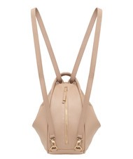 LESAC TRIO  Rucksack aus geh&auml;mmertem Leder Rose - Damentaschen - 2