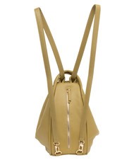 LESAC TRIO  Rucksack aus geh&auml;mmertem Leder Senf - Damentaschen - 2