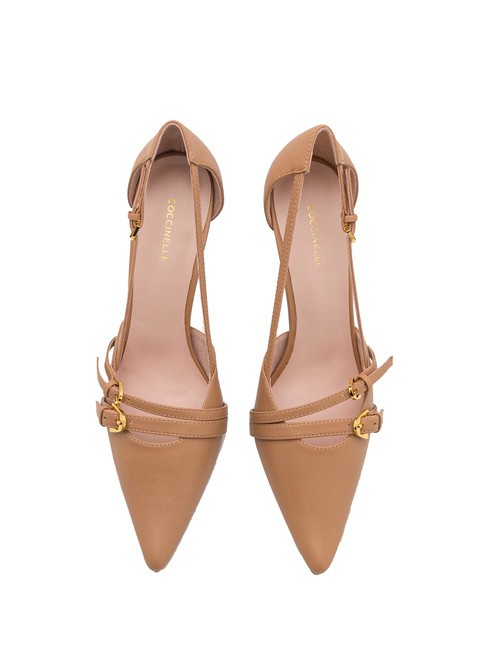 FERNANDA Lederpumps mit Riemen H&auml;ute - Damenschuhe