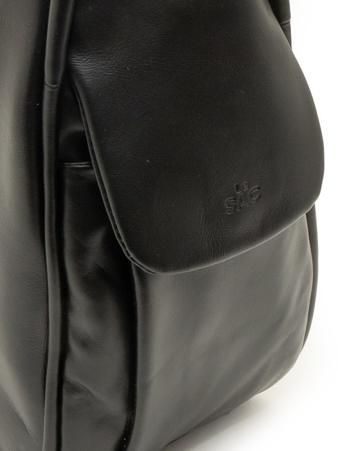 TRIO Rucksack aus Nappaleder schwarz19 - Damentaschen