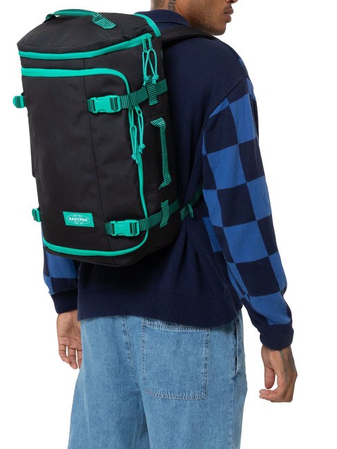 CARRY PACK 17" Laptop-Rucksack Kontraststreifen schwarz - Rucks&auml;cke f&uuml;r Schule &amp; Freizeit