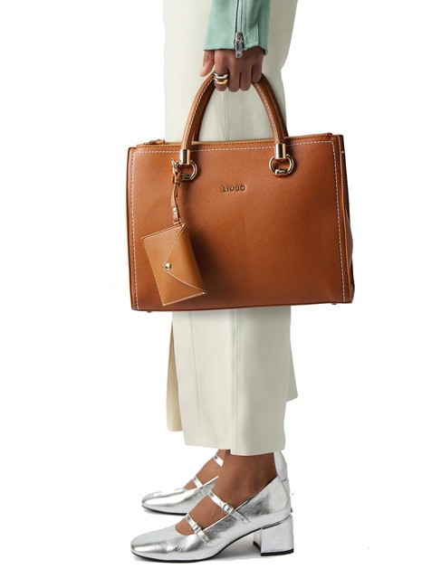 MANHATTAN  Handtasche, mit Schultergurt Kleie - Damentaschen