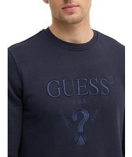 GUESS BEAU Sweatshirt mit Rundhalsausschnitt smartblue - Sweatshirts Herren - 3