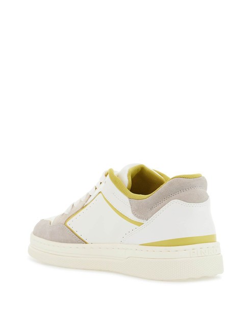 MANDY Damen-Sneaker wei&szlig;/limone - Damenschuhe