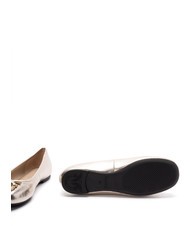 PINKO GIOIA  Ballerinas aus Leder Silber - Damenschuhe - 4