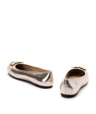 PINKO GIOIA  Ballerinas aus Leder Silber - Damenschuhe - 3