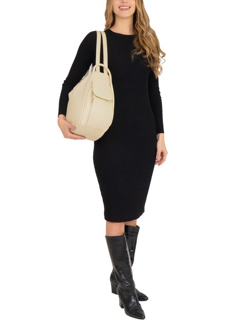 TRIO Rucksack aus Nappaleder Creme - Damentaschen