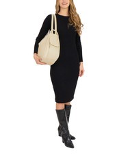 LESAC TRIO Rucksack aus Nappaleder Creme - Damentaschen - 6