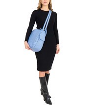 LESAC TRIO Rucksack aus Nappaleder Himmelblau - Damentaschen - 6