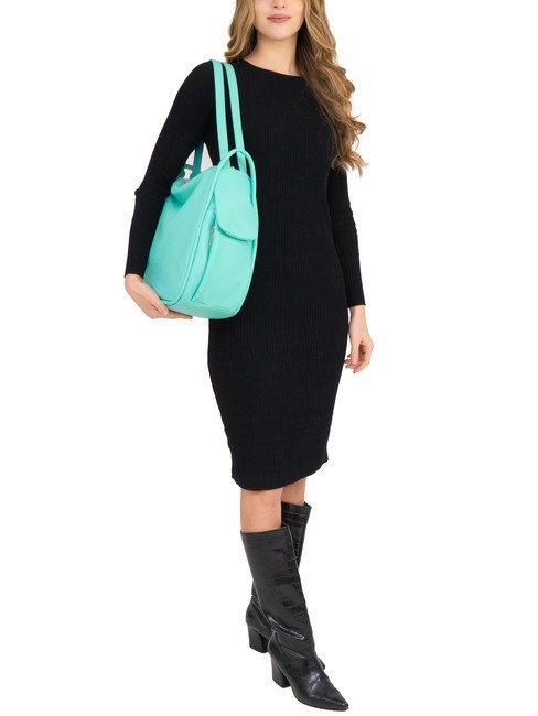 TRIO Rucksack aus Nappaleder helles Salbeigr&uuml;n - Damentaschen