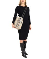 LESAC TRIO Rucksack aus St. Pythonleder graue Python - Damentaschen - 6