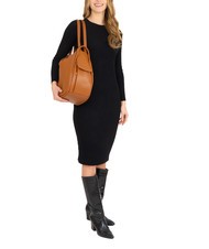 LESAC TRIO  Rucksack aus geh&auml;mmertem Leder Leder25 - Damentaschen - 5