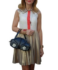 BRACCIALINI CARINA Handtasche, mit Schultergurt Schwarz - Damentaschen - 7