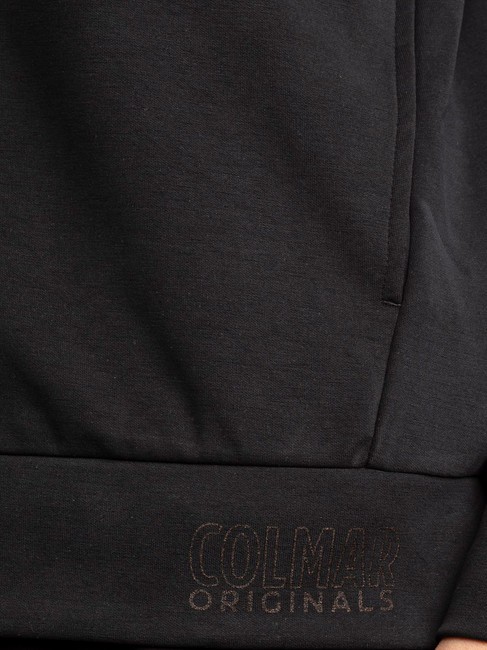 GIRLY Kapuzenpullover mit durchgehendem Rei&szlig;verschluss Schwarz - Sweatshirts Damen