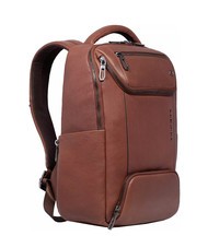 PIQUADRO CRONUS  13-Zoll-PC-Rucksack aus Leder BRAUN - PC-Rucks&auml;cke - 2