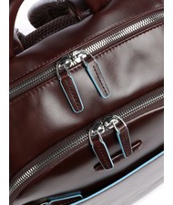 PIQUADRO Rucksack Linie BLUE SQUARE, aus Leder MAHAGONI - PC-Rucks&auml;cke - 3