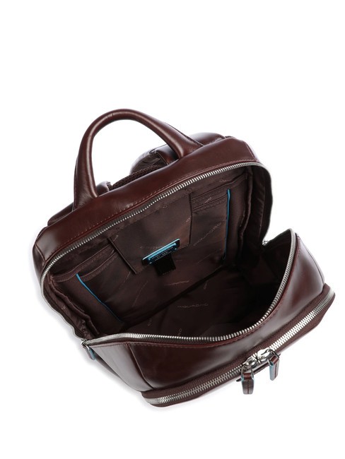 Rucksack Linie BLUE SQUARE, aus Leder MAHAGONI - PC-Rucks&auml;cke