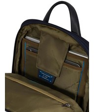 PIQUADRO BRIEF 2 15,6-Zoll-Laptop-Rucksack Blau - PC-Rucks&auml;cke - 5