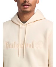 TIMBERLAND EMBROIDERY TONAL Kapuzenpullover wei&szlig;er Rauch - Sweatshirts Herren - 3