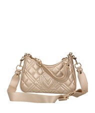 LOVE MOSCHINO QUILTED LM Umh&auml;ngetasche Gold - Damentaschen - 4
