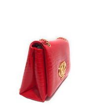 LOVE MOSCHINO CROCO Convertible Schulter-/Umh&auml;ngetasche rot - Damentaschen - 2