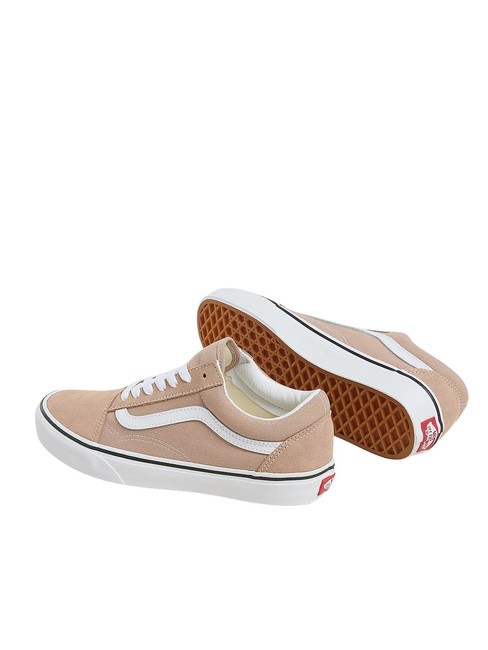 OLD SKOOL COLOR THEORY Canvas-Sneaker warmes Taupe - Schuhe Unisex