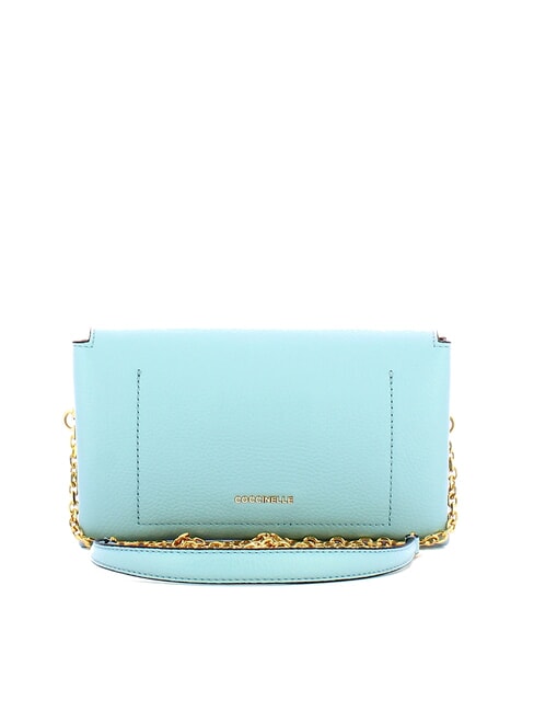 ARLETTIS  Mini-Umh&auml;ngetasche aus Leder blaues aquarell - Damentaschen