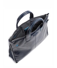 PIQUADRO Ordner BLUE SQUARE, 15,6" PC-Halter, erweiterbar Blau - Arbeitstaschen - 5