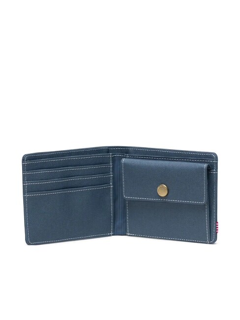 ROY Geldb&ouml;rse blaue Fata Morgana/wei&szlig;er Stich - Brieftaschen Herren